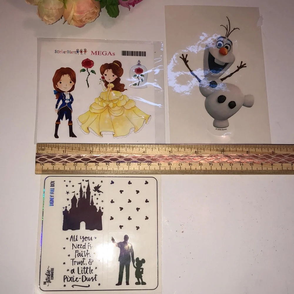 Disney Stickers Walt Disney Planner Sticker Disney Planner Sticker set